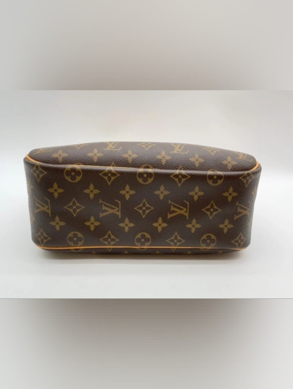 NOT FOR SALE! Louis Vuitton Monogram Trouville M42228 Handbag W/DB Cards - Picture 4 of 14
